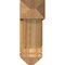 Ekena Millwork Traditional Arts and Crafts Rough Sawn Bracket w/ Offset Brace, Western Red Cedar, 8"W x 22"D x 22"H BKT0806X22X22TRA03RWR - alternate 4